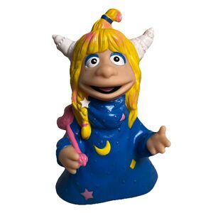 Vintage Nickelodeon 1990 Pizza Hut Eureekas Castle Rubber Hand Puppet Figure